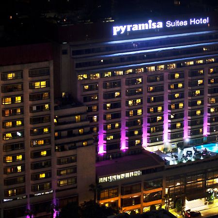 Pyramisa Suites Hotel Cairo Giza Luaran gambar The hotel at night